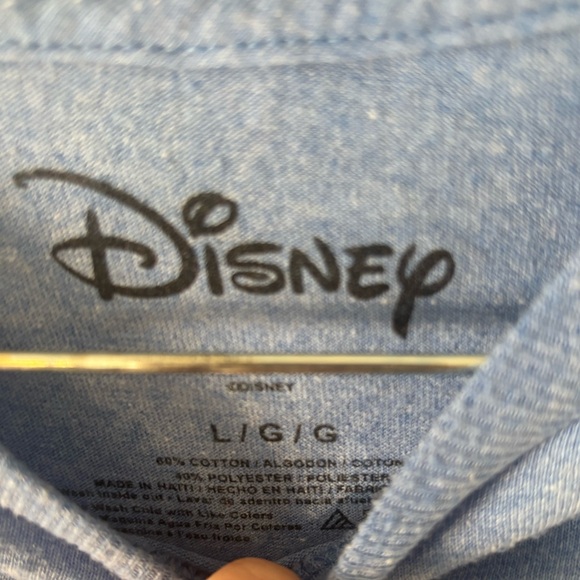 Disney aristocrats cat t shirt size L grey/light blue - Picture 5 of 5